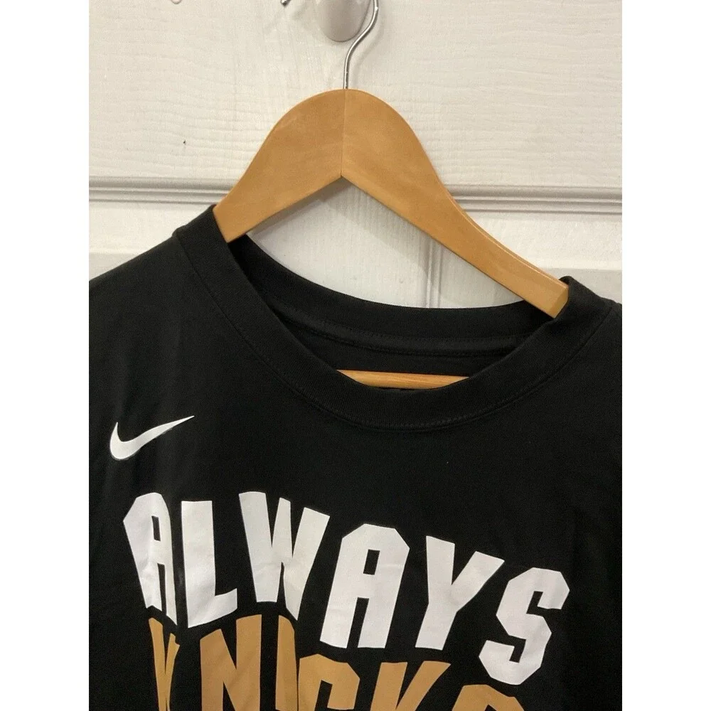 New York Knicks 2026 NBA Champions Always Knicks Roster T-Shirt Size Large New
